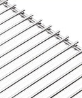 Game Changing Stainless Steel Cooking Grate And Flavorizer Bar Combo Kit Replacement For Weber Go Anywhere Portable Gas Charcoal Grill close-up of stainless steel grill grate surface