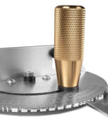 Heavy Duty Miter Gauge With 27 Positive Stops For Table Saws, Router Tables, And Band Saws, Built From Steel And Brass For Maximum Durability