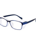 Unisex Blue Light Safety Glasses With Readers 0 To 4 Diopters, Anti Blue Light Goggles With Clear Lenses, Eye Protection For Work