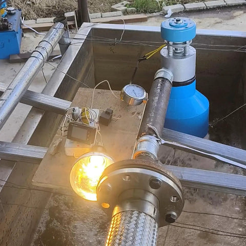 Installed Portable 400W Micro Hydro Water Generator Turbine Power Unit 220V Home and Outdoor Hydroelectric Wheel setup