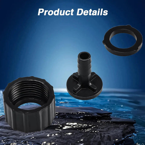 Two Pack Outboard Joint Assembly Flush Hose Adapter For Yamaha Outboards 150HP 175HP 200HP 225HP 300HP Replacement 6R3 12580 00 00