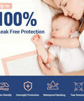 Heavy Duty Adult Incontinence Bed Pads 40 By 40 Disposable Chucks With Super Absorbent Core And Leakproof Waterproof Backing 80 Count on bed.