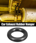 Universal 60mm Exhaust Rubber Hanger Bushings Kit With Soft Muffler Insulator Mount Bracket And Tail Pipe Support For Most Cars To Fix Rattles And Reduce Noise Today, black rubber ring on exhaust pipe