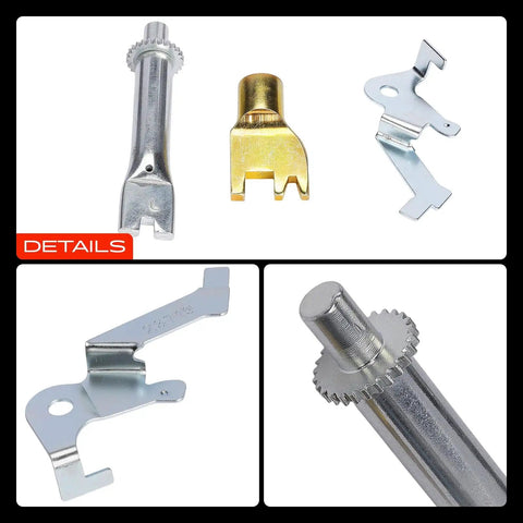 Upgrade Your Brakes With This Awesome A-Premium Rear Drum Brake Hardware Kit Perfect For Chevy Corvette And Cadillac XLR Models From 99 To 09 Ensure Proper Fitment And Smooth Stopping Power For That Classic American Muscle Car Ride. Rear drum brake hardware kit with steel pins, springs, and clips for 190mm system