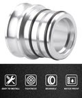 44 40mm Wheel Bearing Greaser Tool For RZR Ranger ATV UTV SxS Front And Rear Greasing Kit Aluminum Construction