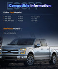 Silver Ford truck model displayed for Ford Front Hood Lift Supports Gas Springs For Expedition 1997-2006, F-150 1997-2004