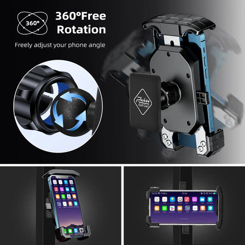 Golf Cart Magnetic Phone Holder Mount With Ultra Strong Rare Earth Magnets for EZGO Club Car Yamaha, 360 Degree Rotatable
