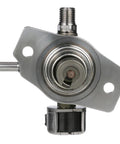 HM10067 Direct Injection High Pressure Fuel Pump, metal construction, front view showcasing internal components and connectors.