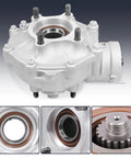 Trail Tested Straight Bolt Swap Replacement For Honda Fourtrax Rancher 420 Atv 2007 Through 2013 Rear Final Gear Differential Assembly Covers Oem 41300Hp5600 Codes heavy duty aluminum rear diff cover with bolts.