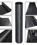Pro Weed Barrier Landscape Fabric Ground Cover Heavy Duty Pro Grade Weave Gardening Mat Weed Blocking 4 Ft By 100 Ft Black
