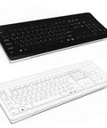 Clear Acrylic Tilted Keyboard Holder For Ergonomic Typing And Gaming On Your Desk Setup With Anti Slip Silicone Case