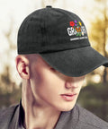 Go To Womens Adjustable Cap With Front Artwork Lightweight Soft And Breathable Hat for All Day Comfort Ideal For Running Hiking and Everyday All Weather Wear