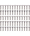 Heavy Duty M4 X 0.7Mm Hex Socket Head Cap Screws 100 Pcs Galvanized Steel Fastener Kit arranged in rows, hardware bolts.