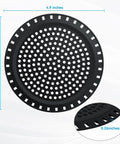 Top Tier Weighted Metal Shower Drain Hair Catcher And Bathtub Strainer Covers 4.9 inches round flat reusable filter.