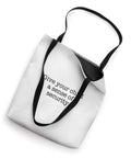 Fresh And Hella Chill Tote Bag For Kids Teens And College Graduates Great Birthday Present With Country Religious Motivational Vibes Easy Carry Shoulder Bag 16 Inches Wide - white bag with black straps and motivational text.
