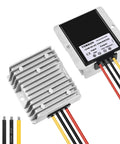 Heavy Duty DC To DC Voltage Converter Regulator Step Down From 36V Or 48V To 12V At 20 Amps 240 Watts with fin heat sink
