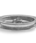 Heavy Duty Five Inch V Groove Drive Pulley With Five Eighth Inch Bore In Z3A Zinc Alloy Die Cast 34 Degree Groove Fits 4L A Belts Durable Industrial Power Transmission