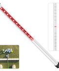 Long Reach Golf Ball Retriever With Shag Tube And Easy Release, 35.4 Inch Practice Ball Picker with durable plastic tube