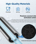 5 Micron Whole House Sediment And Carbon Water Filter Replacement Cartridge 10x4.5 Inch For GE And Culligan Systems cuts chlorine