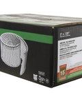 Box of Full Round Head Hot Dipped Galvanized Framing Nails 3 In By 0.120 In Wire Coil 4M 4000 Count For Heavy Duty Framing