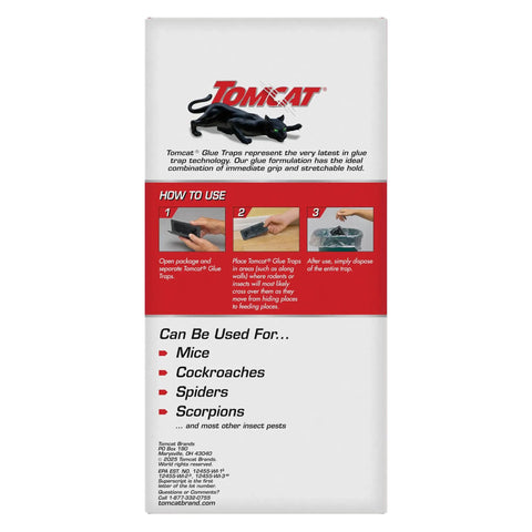 Heavy Duty Mouse Glue Traps With Eugenol For Rock Solid Grip And Instant Pest Control Pack Of Six Professional Strength Rodent Sticky Boards instructions.