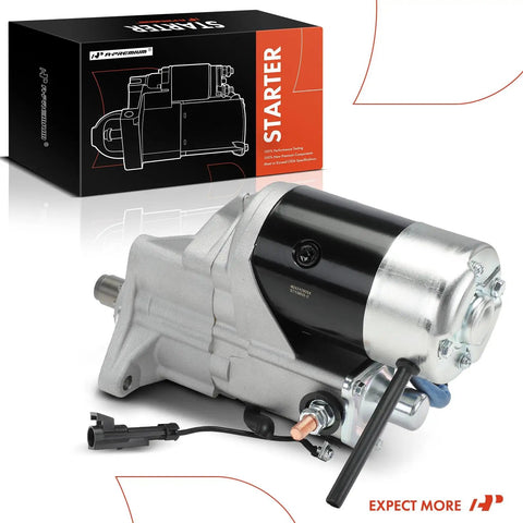 12V 2.7KW Starter Motor With 10 Teeth CW Rotation For New Holland Industrial Loader 2006 to 2012 3.4L 4.5L product view
