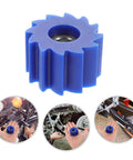 Heavy Duty Blue 10mm Dirt Bike Chain Tensioner Pulley For Off Road Motorcycle And Motorized Engine Guide Roller Smooth Ride Adjuster Kit on bike chain