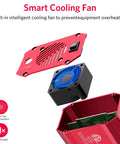 Portable 300W Power Inverter Converts Dc 12V To Ac 110V With built-in smart cooling fan for effective heat dissipation.