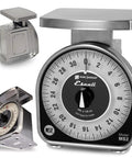 Mechanical Dial Scale For Kitchen And Restaurant 2 Pound Capacity Battery Free Accuracy Large Easy Read Dial Durable Metal Construction Ideal For Food Prep Cooking And Portioning In Busy Kitchens