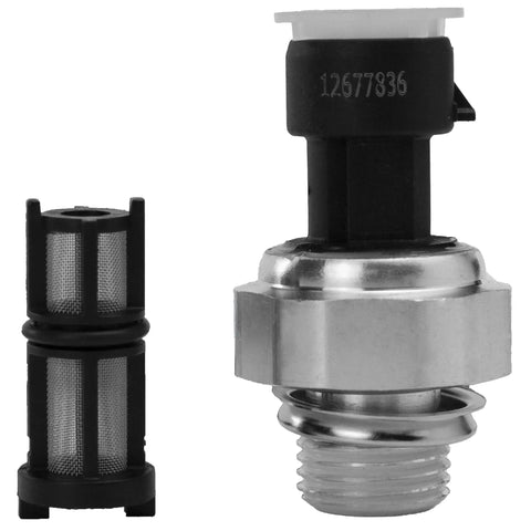 Oil Pressure Sensor Replacement for GM Vehicles 12677836 12616646 12573107 D1846a Drop In OEM Grade Direct Fit for 2003 to 2008 Chevrolet Silverado 1500 2500 3500 Express Corvette Suburban Tahoe Trailblazer Avalanche Impala GMC Sierra Savana Yukon Envoy, threaded sensor with mesh filter