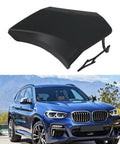 BMW X3 G01 2018-2021 Front Bumper Tow Hook Eye Cover Cap OEM Replacement 51117399897 with blue car