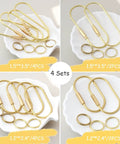 Dope Gold Brass Key Rings With Screw Lock Carabiner Clips For Keys And Handbags, Durable Brass Key Organizer Charms For Purses
