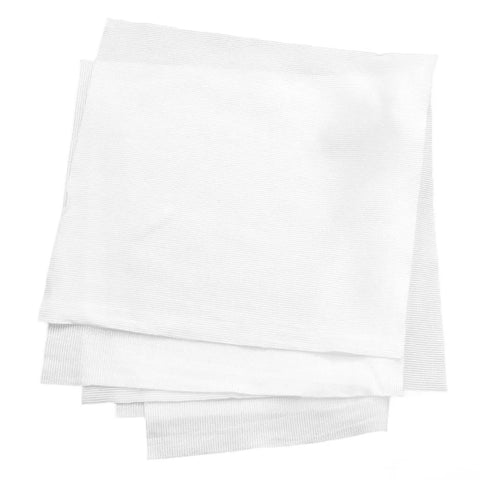 Premium Polyfiber Lint Free Wipers 200 Pack Heavy Duty Clean Room Rags stacked for electronic screens and machinery cleaning.