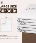 Top Shelf Heavy Duty Adult Underpads 36X30 40 Pack Super Absorbent Disposable Chux Pads stacked, showcasing large 30x36 size.