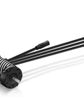 EZRun 3665 SD G3 Brushless Motor 3200KV For RC Cars With Waterproof Sensored Cable Interface And Temperature Protection Designed To Pair Seamlessly With MAX10 G2 ESC High Precision Hall Sensor For Smooth Power, shown with cables and shaft