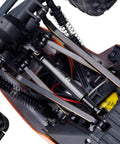 Underside view of a Heavy Duty Hardened Steel Extended Drive Shaft with D Shaped Ends for Axial AX24 XC1 RC Car Upgrade