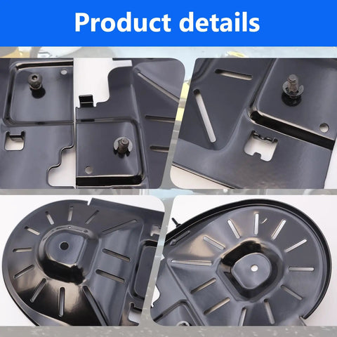 Heavy Hitter Metal Band Saw Blade Guard For DCS371 And DCS3711 Models 20V Max Cordless Tools 14 Inch close-up details of attachments and features.