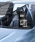 Image of a Two Piece Windshield Crack Repair Kit With Glass Repair Resin for Cars Trucks SUVs on a vehicle dashboard