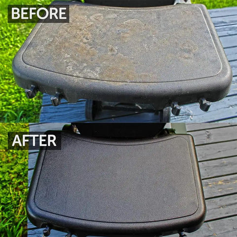 Plant Based BBQ Grill Cleaner Oil For Grates And Grills 8 Oz Vegan Safe Solvent Free Formula Cleans Grease Builds Natural Seasoning Works With Wooden Scrapers And Tools Dad Approved Gift