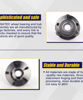 Front Wheel Bearing And Hub Assembly 513215 For Malibu 2004 2007 And Pontiac G6 2005 2007 Front Non ABS, 5 Lug, OE Replacement Wheel Hub Kit