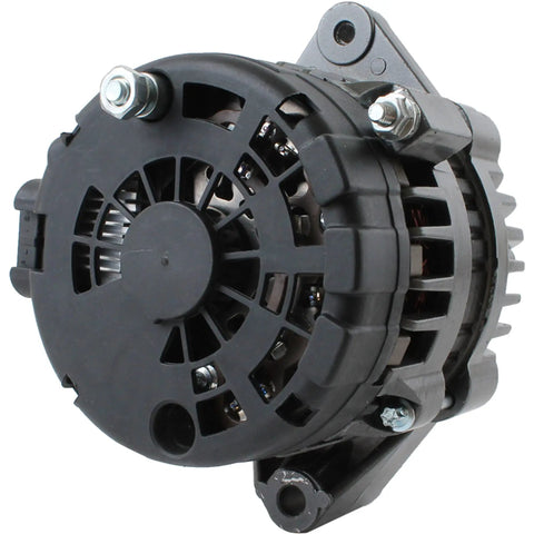 Alternator Replacement For Pleasurecraft Marine Inboard Sterndrive 95 Amp 12V With 6 Groove Pulley Fits 2003 To 2007 5L Engines