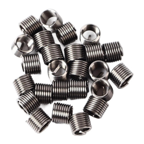 Heavy Duty Thread Repair Kit With Metric And Imperial Self-Tapping Inserts, Drill Bits, Taps, Breaking Pins And Insertion Tools image