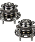 Rear Wheel Hub And Bearing Assembly 512257 For Honda Civic 2006 2007 2008 2009 2010 2011 LX DX GX 5 Lug With ABS showing two units