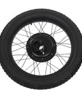 24 Inch Front Wheel Ebike Conversion Kit With 48V 1500W Hub Motor Controller LCD Display Pedal Assist Sensor And Included Bag