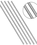 Pack Of 5 304 Stainless Steel M6 1.0 Fully Threaded Rods, 250mm Long, Right Hand Threads, Drillable And Cuttable For Easy Fastening