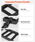 Heavy Duty 2 Inch Swiss Bar With Three Grip Positions Built To Last, Supports Up To 550 Lbs, Includes Collars And Knurled Grips