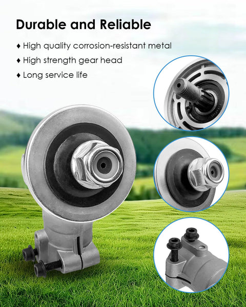 Bevel Gear Head Assembly For Husqvarna Trimmers 525L 525LST 324LX 324LDX 326LS 326LX 326L Replacement Case overview