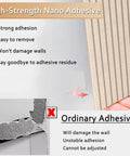 High Density Acoustic Foam Wall Panels 48 By 24 Inches Sound Dampening Tiles For Home Studio And Office adhesive demonstration.