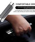 Dope Carbon Fiber Look Handbrake Cover For Cars With Self Adhesive Grip Wear Resistant ABS Anti Scratch Universal Sleeve
