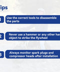 Tips for installing Number 8 Flywheel Timing Key For Predator 212cc 196cc 224cc Go Karts And Mini Bikes